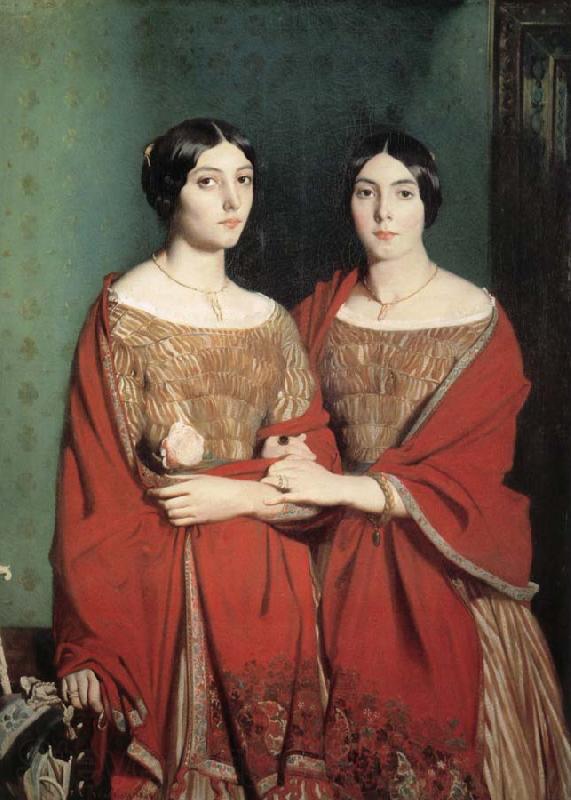Theodore Chasseriau Two Sisters